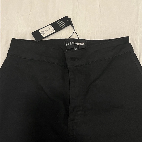 Fashion Nova Classic Black Pants - Picture 2 of 4
